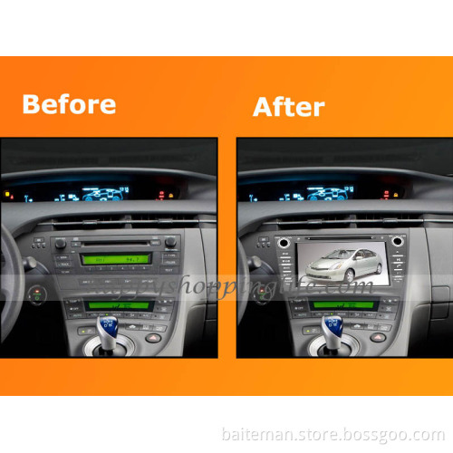 Android Car DVD Player GPS Navigation Wifi 3G for Toyota Prius 2009-2013 Bluetooth Touch Screen